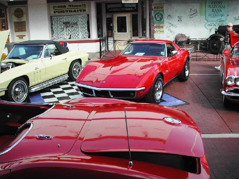 MARTINS RANCH Corvette 69 show old town 